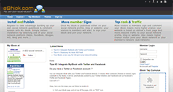Desktop Screenshot of eshiok.com